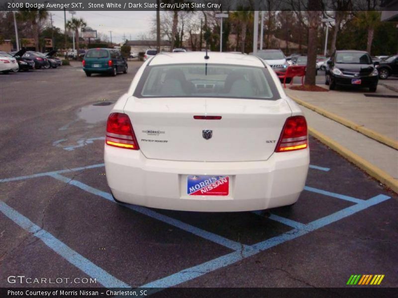 Stone White / Dark Slate Gray/Light Slate Gray 2008 Dodge Avenger SXT