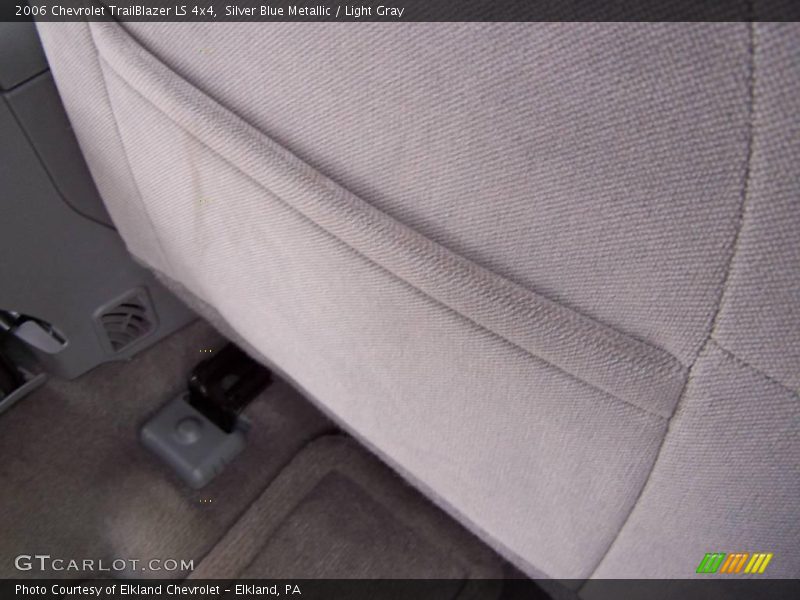 Silver Blue Metallic / Light Gray 2006 Chevrolet TrailBlazer LS 4x4