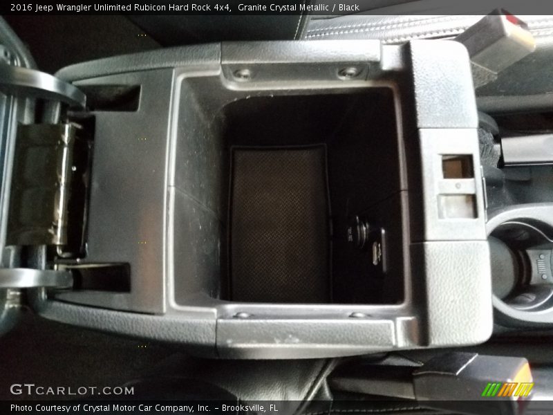 Granite Crystal Metallic / Black 2016 Jeep Wrangler Unlimited Rubicon Hard Rock 4x4