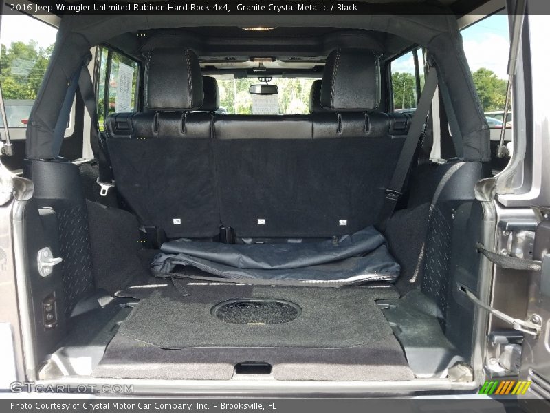 Granite Crystal Metallic / Black 2016 Jeep Wrangler Unlimited Rubicon Hard Rock 4x4