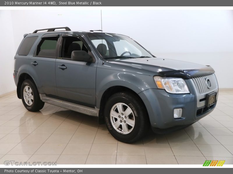Steel Blue Metallic / Black 2010 Mercury Mariner I4 4WD