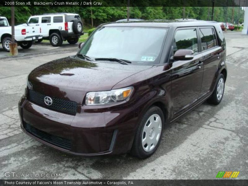 Blackberry Crush Metallic / Dark Gray 2008 Scion xB