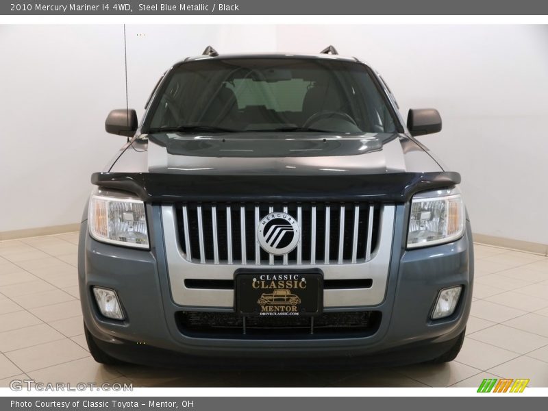 Steel Blue Metallic / Black 2010 Mercury Mariner I4 4WD