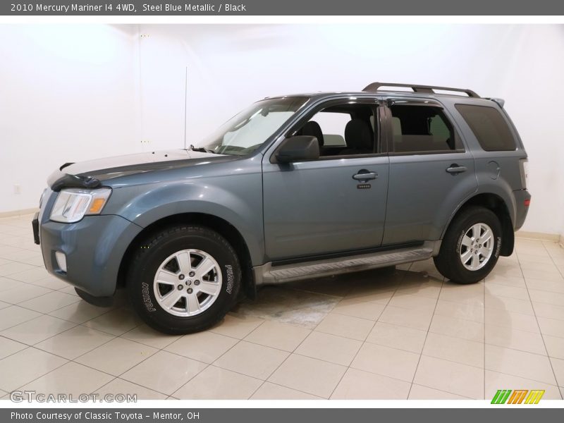 Steel Blue Metallic / Black 2010 Mercury Mariner I4 4WD