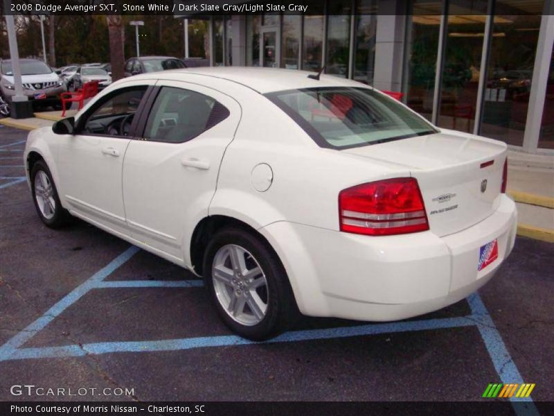 Stone White / Dark Slate Gray/Light Slate Gray 2008 Dodge Avenger SXT