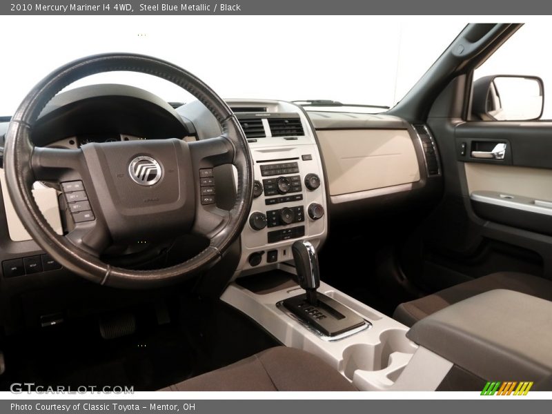Steel Blue Metallic / Black 2010 Mercury Mariner I4 4WD