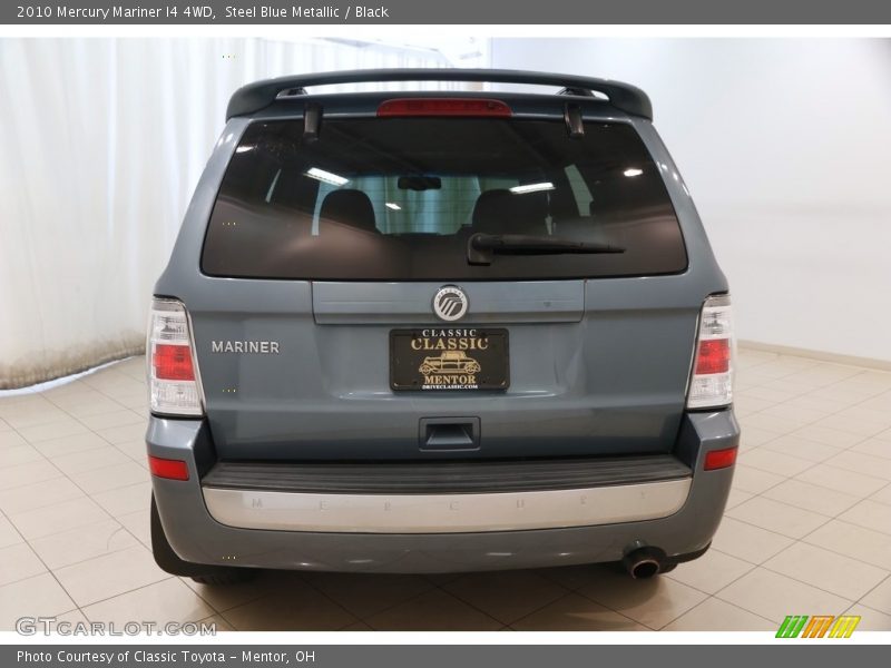 Steel Blue Metallic / Black 2010 Mercury Mariner I4 4WD