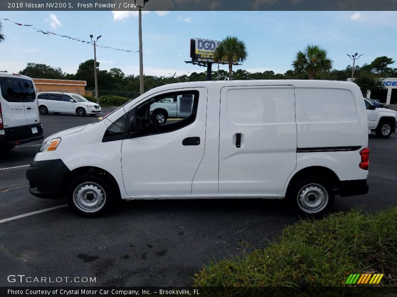 Fresh Powder / Gray 2018 Nissan NV200 S