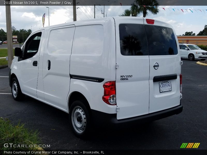 Fresh Powder / Gray 2018 Nissan NV200 S