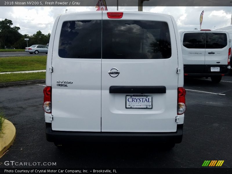 Fresh Powder / Gray 2018 Nissan NV200 S