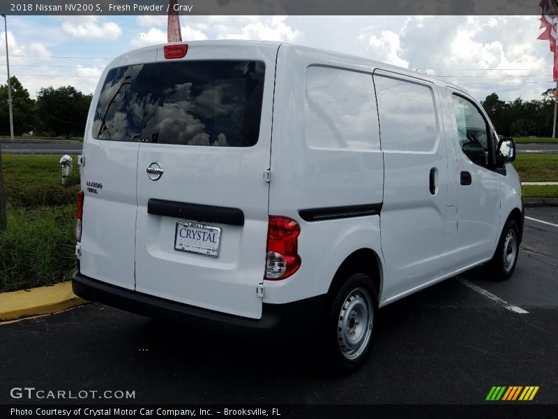 Fresh Powder / Gray 2018 Nissan NV200 S