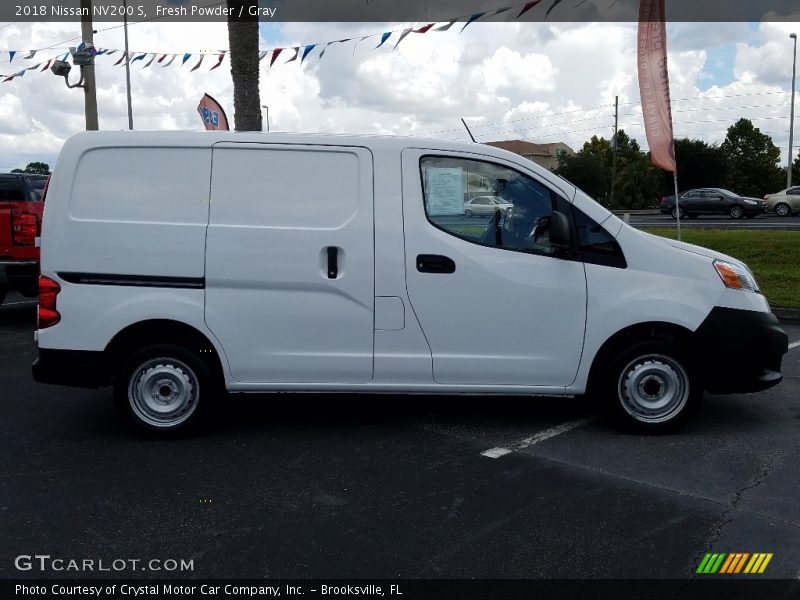 Fresh Powder / Gray 2018 Nissan NV200 S