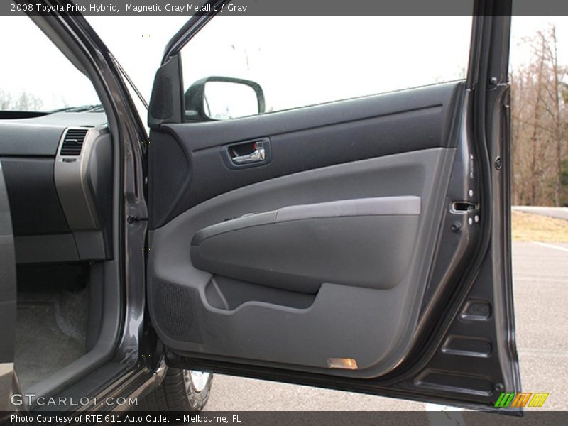 Magnetic Gray Metallic / Gray 2008 Toyota Prius Hybrid