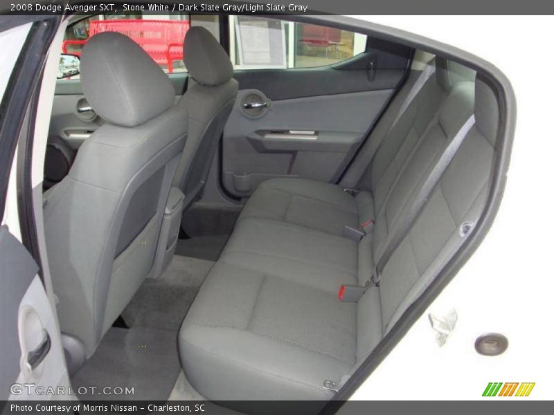Stone White / Dark Slate Gray/Light Slate Gray 2008 Dodge Avenger SXT
