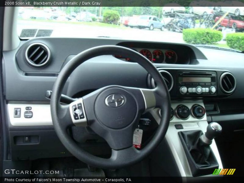 Blackberry Crush Metallic / Dark Gray 2008 Scion xB