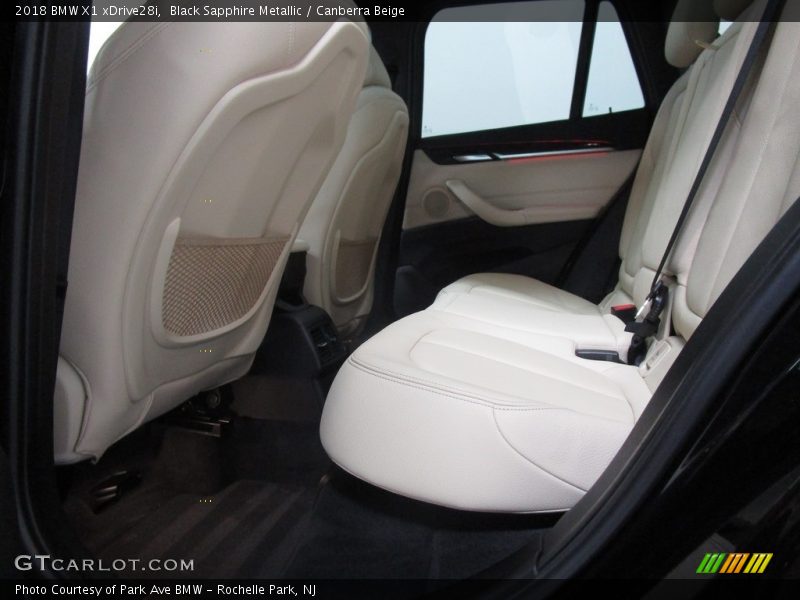 Black Sapphire Metallic / Canberra Beige 2018 BMW X1 xDrive28i