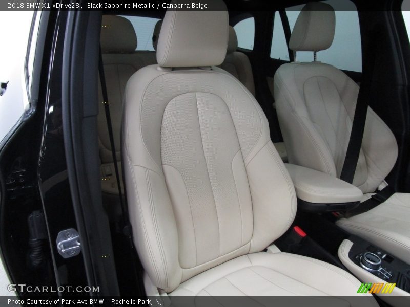 Black Sapphire Metallic / Canberra Beige 2018 BMW X1 xDrive28i