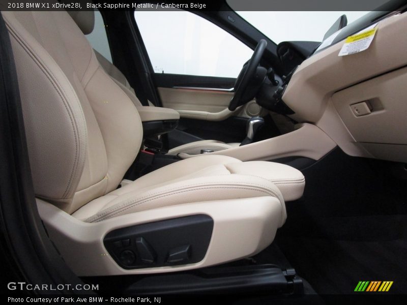 Black Sapphire Metallic / Canberra Beige 2018 BMW X1 xDrive28i