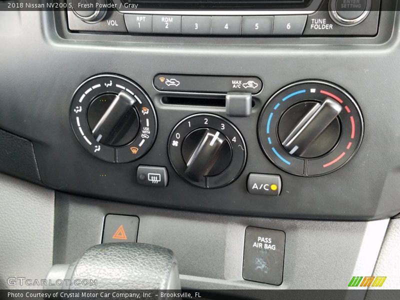 Fresh Powder / Gray 2018 Nissan NV200 S
