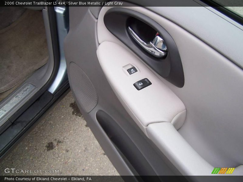 Silver Blue Metallic / Light Gray 2006 Chevrolet TrailBlazer LS 4x4