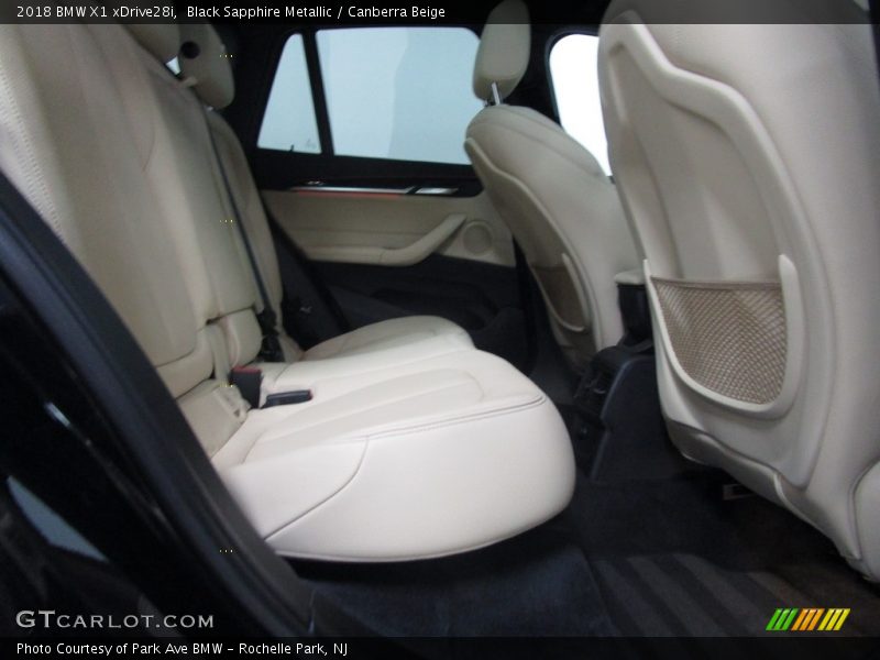 Black Sapphire Metallic / Canberra Beige 2018 BMW X1 xDrive28i