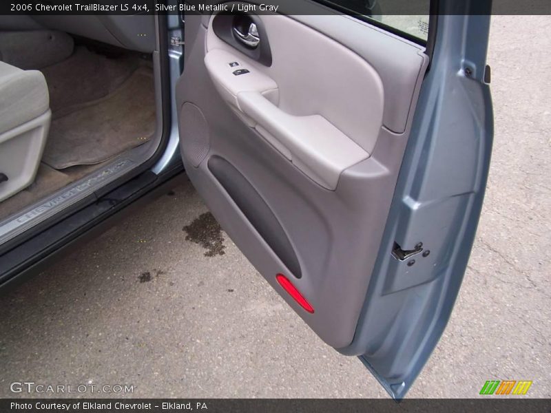 Silver Blue Metallic / Light Gray 2006 Chevrolet TrailBlazer LS 4x4