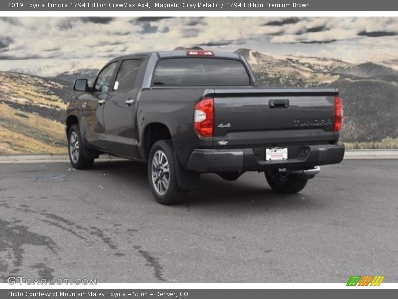 Magnetic Gray Metallic / 1794 Edition Premium Brown 2019 Toyota Tundra 1794 Edition CrewMax 4x4