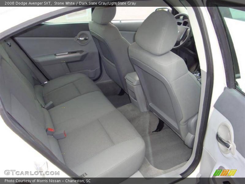 Stone White / Dark Slate Gray/Light Slate Gray 2008 Dodge Avenger SXT