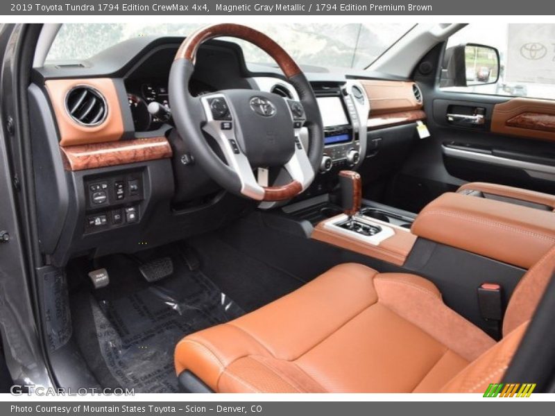  2019 Tundra 1794 Edition CrewMax 4x4 1794 Edition Premium Brown Interior