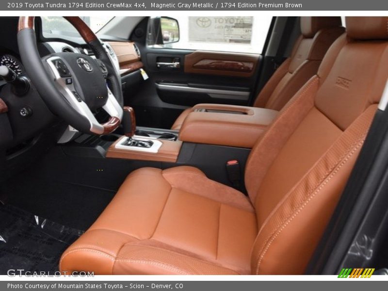  2019 Tundra 1794 Edition CrewMax 4x4 1794 Edition Premium Brown Interior