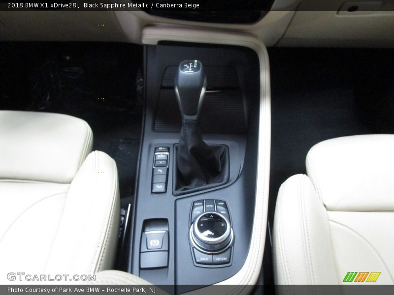 Black Sapphire Metallic / Canberra Beige 2018 BMW X1 xDrive28i