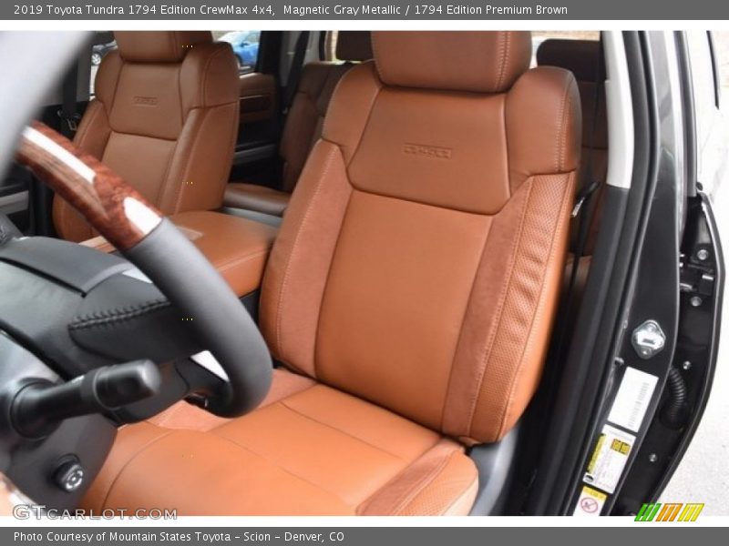 Magnetic Gray Metallic / 1794 Edition Premium Brown 2019 Toyota Tundra 1794 Edition CrewMax 4x4