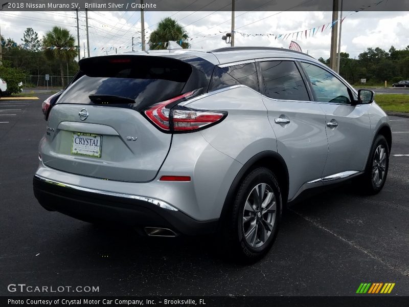 Brilliant Silver / Graphite 2018 Nissan Murano SV