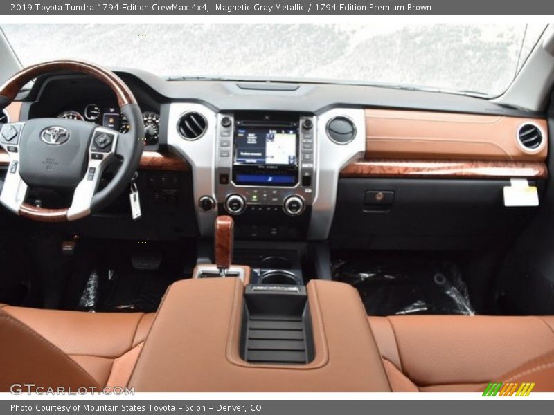Dashboard of 2019 Tundra 1794 Edition CrewMax 4x4