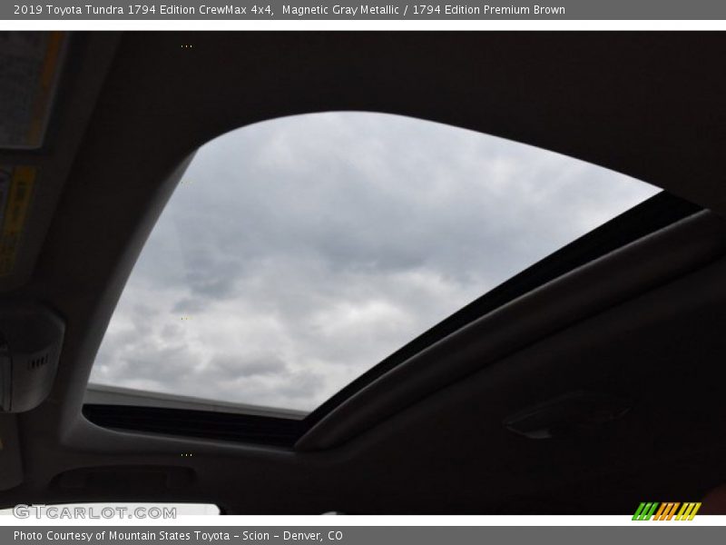 Magnetic Gray Metallic / 1794 Edition Premium Brown 2019 Toyota Tundra 1794 Edition CrewMax 4x4