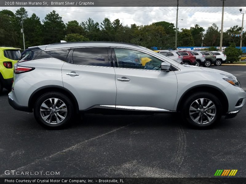 Brilliant Silver / Graphite 2018 Nissan Murano SV