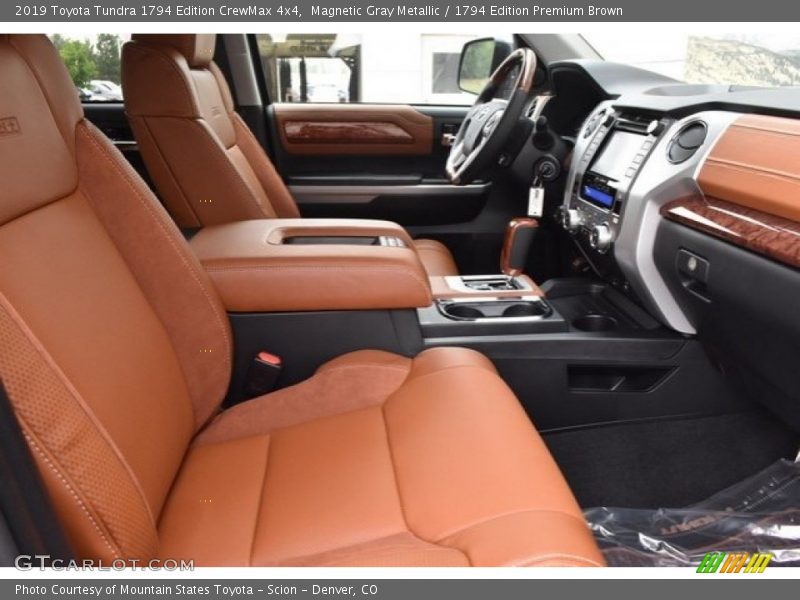 Magnetic Gray Metallic / 1794 Edition Premium Brown 2019 Toyota Tundra 1794 Edition CrewMax 4x4