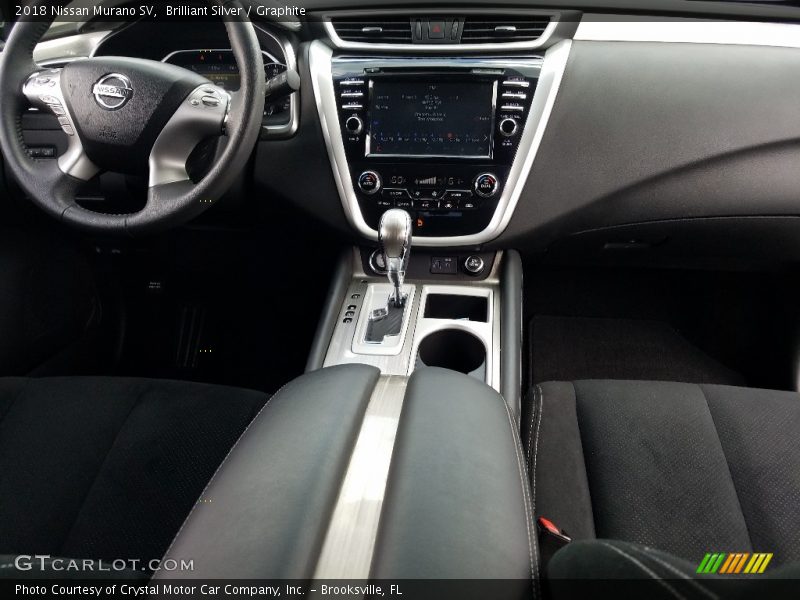 Dashboard of 2018 Murano SV