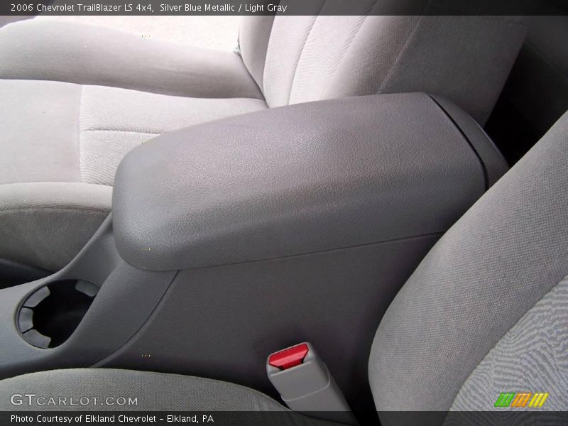 Silver Blue Metallic / Light Gray 2006 Chevrolet TrailBlazer LS 4x4