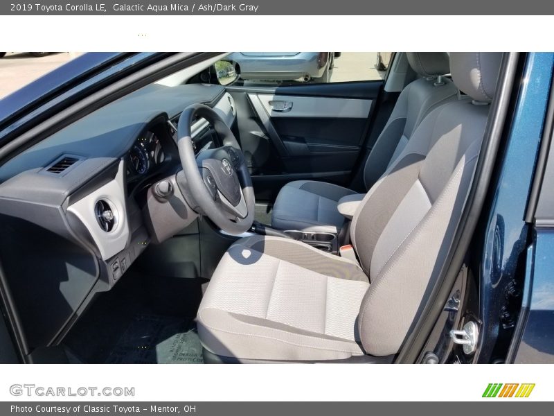  2019 Corolla LE Ash/Dark Gray Interior