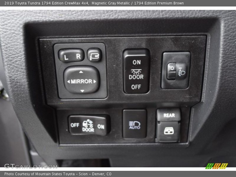 Controls of 2019 Tundra 1794 Edition CrewMax 4x4