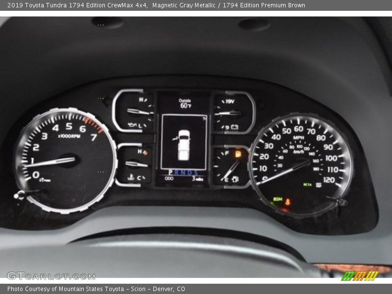  2019 Tundra 1794 Edition CrewMax 4x4 1794 Edition CrewMax 4x4 Gauges