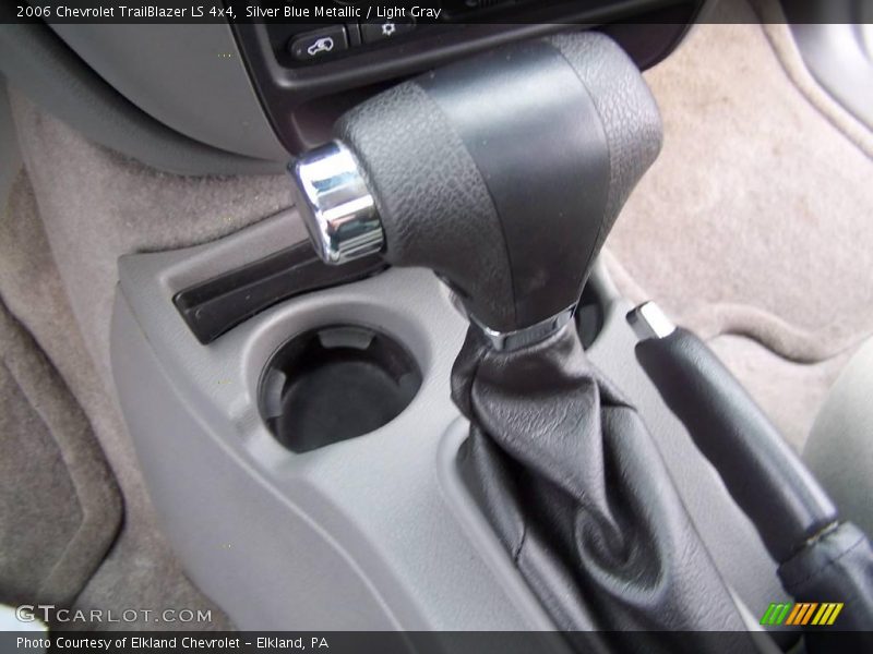 Silver Blue Metallic / Light Gray 2006 Chevrolet TrailBlazer LS 4x4