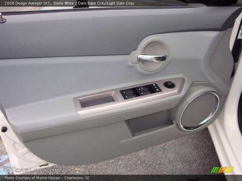 Stone White / Dark Slate Gray/Light Slate Gray 2008 Dodge Avenger SXT