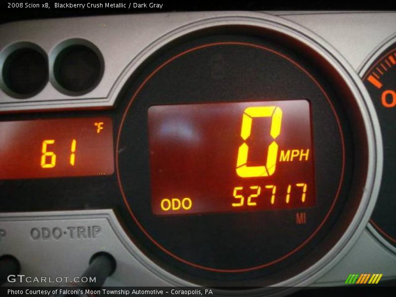 Blackberry Crush Metallic / Dark Gray 2008 Scion xB