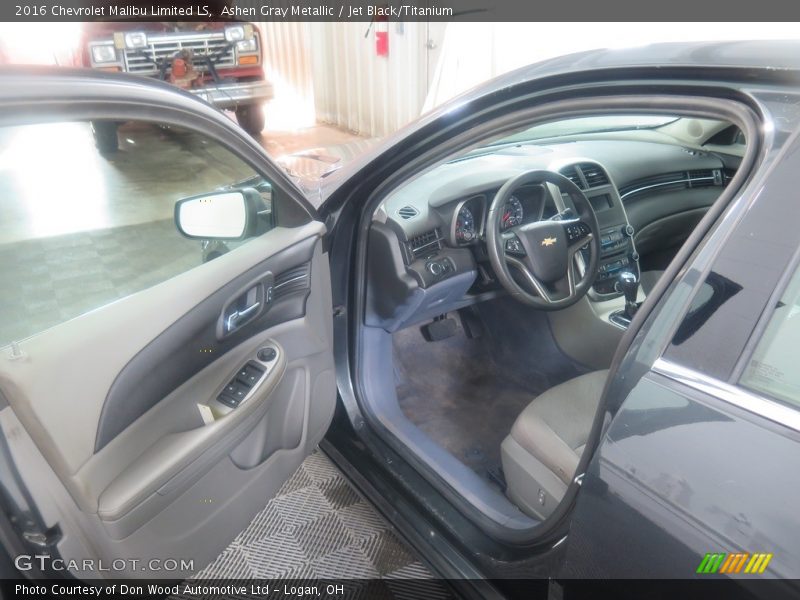 Ashen Gray Metallic / Jet Black/Titanium 2016 Chevrolet Malibu Limited LS