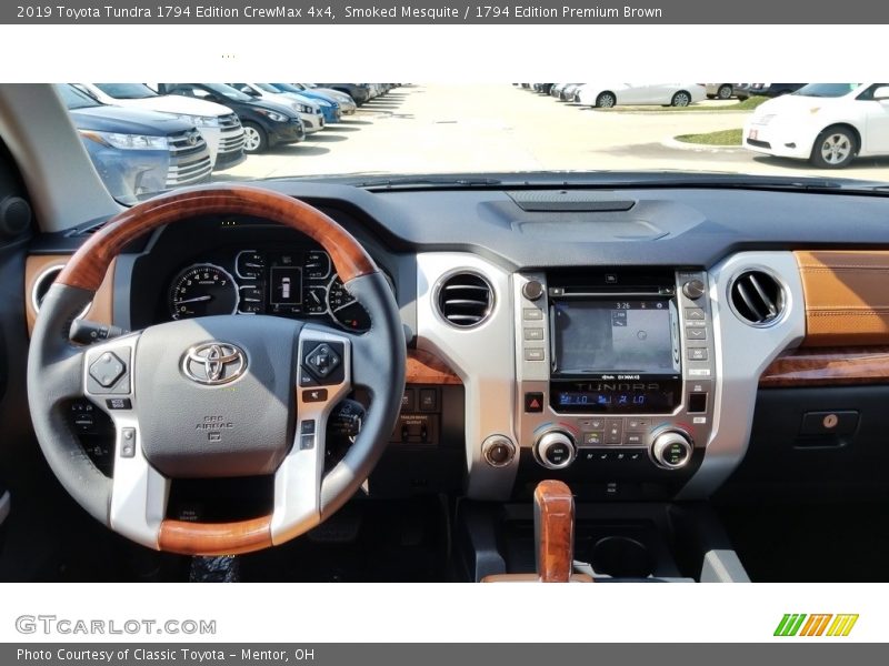Dashboard of 2019 Tundra 1794 Edition CrewMax 4x4