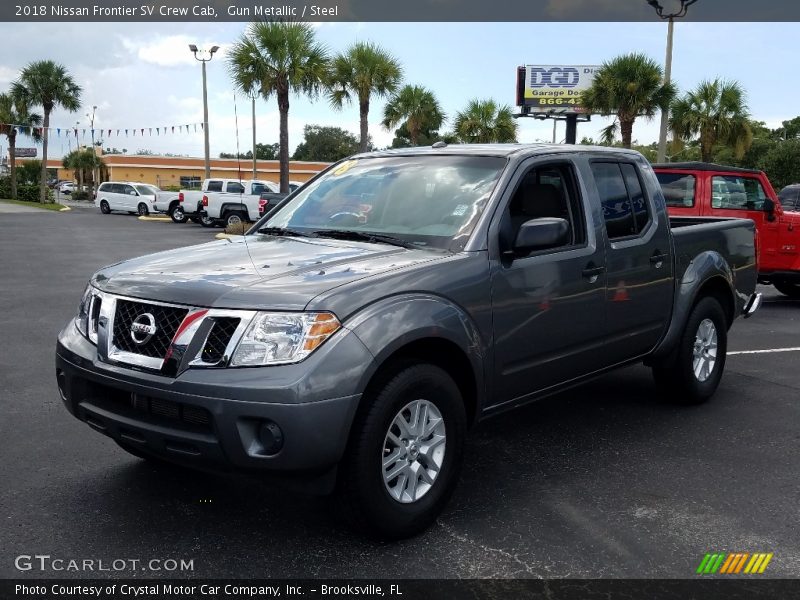 Gun Metallic / Steel 2018 Nissan Frontier SV Crew Cab