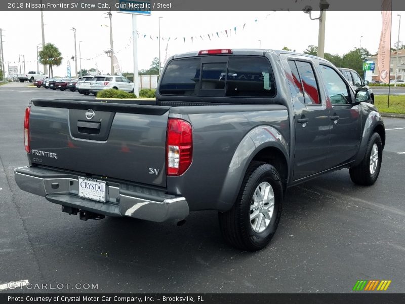 Gun Metallic / Steel 2018 Nissan Frontier SV Crew Cab