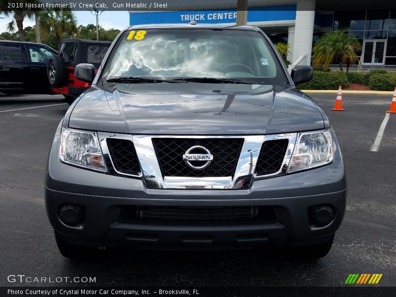 Gun Metallic / Steel 2018 Nissan Frontier SV Crew Cab